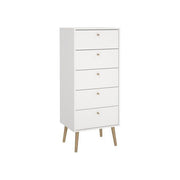 Tvilum 491284949 Cassettiera con peso 17.4 Kg colore Bianco
