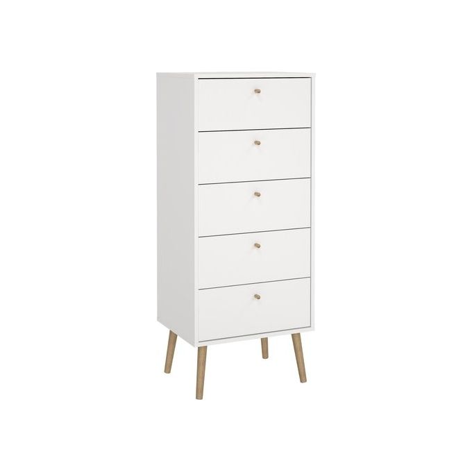 Tvilum 491284949 Cassettiera con peso 17.4 Kg colore Bianco