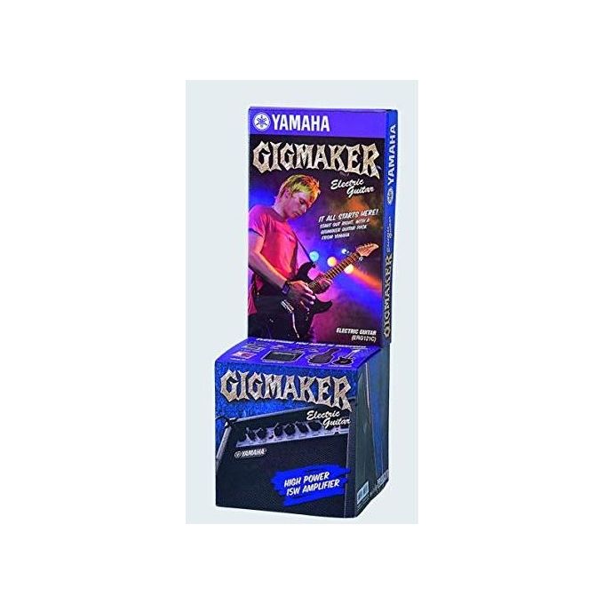 Yamaha KIT_ Chitarra ERG121GPIIHII Completo di Amplificatore GA15C Performance Ideale per Musicisti di Tutti i Livelli