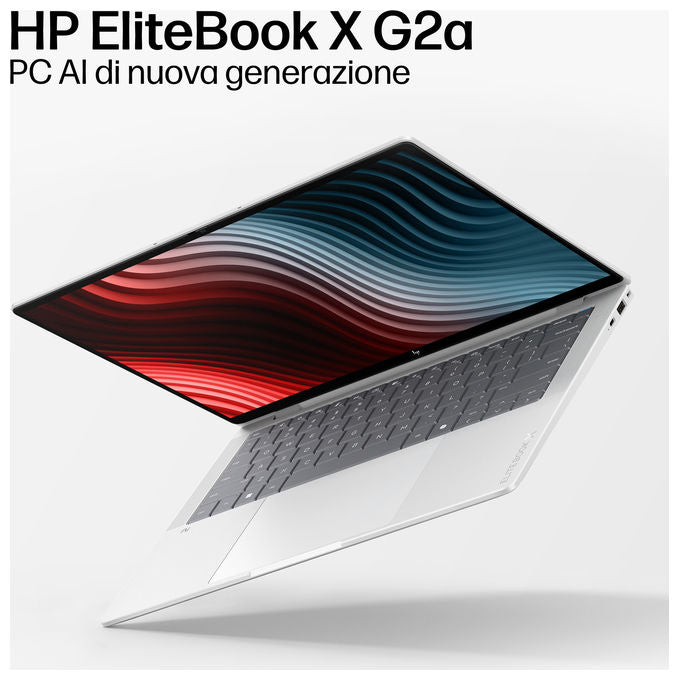 HP E4LH3AT HP EliteBook X G2a 14'' 3K 16 GB LPDDR5x-SDRAM 512 GB SSD Wi-Fi 7 Windows 11 Pro colore Argento