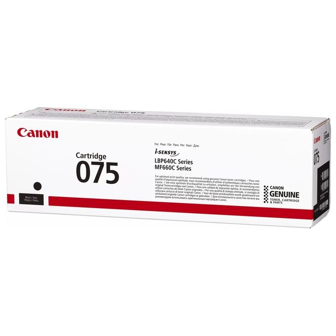 Canon 6365C002 075 Toner Originale Nero Resa 1400 pagine colore Nero