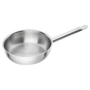 Zwilling 65128-240-0 Pro Steel Padella Acciaio Inox 18-10 24 cm con Fondo Triplo Strato Induzione e Forno Fino a 260°C colore Acciaio