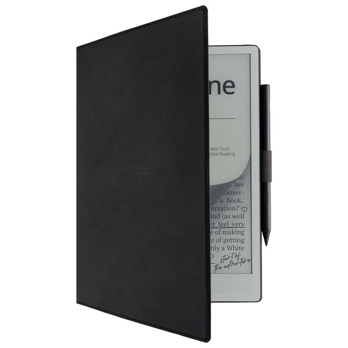 PocketBook MF-1030-BK-WW Magnetic Folio Cover per PocketBook InkPad One con Chiusura Magnetica e Funzione Smart Sleep colore Nero