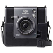Fujifilm 70100166428 Custodia per Fotocamera Instax Wide EVO in Pelle Sintetica con Tracolla Regolabile e Protezione Contro Urti e Graffi colore Nero