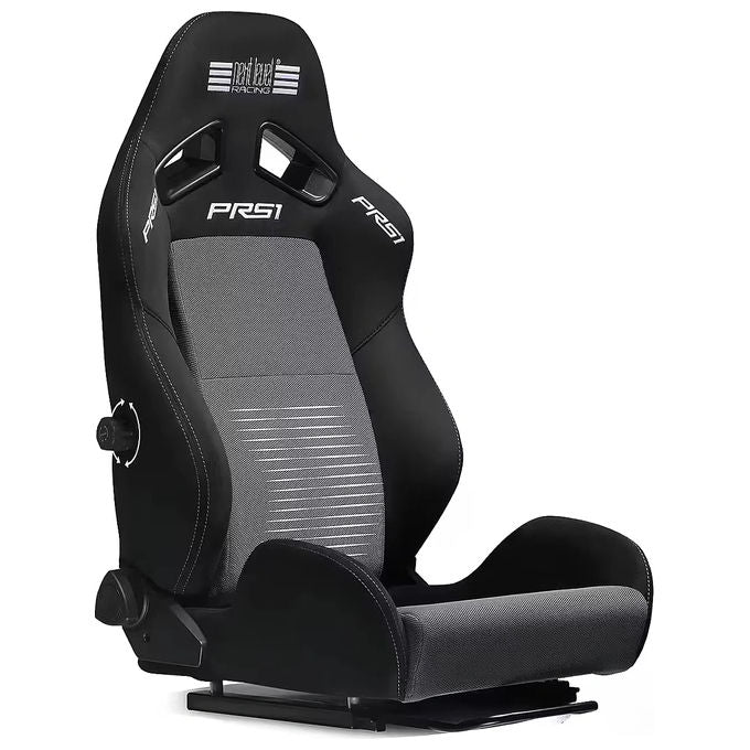 Next Level Racing NLR-E057 PRS1 Performance Reclining Sedile Racing Regolabile con Supporto Lombare Altezza Fino a 210 cm Peso Massimo 150 Kg colore Nero