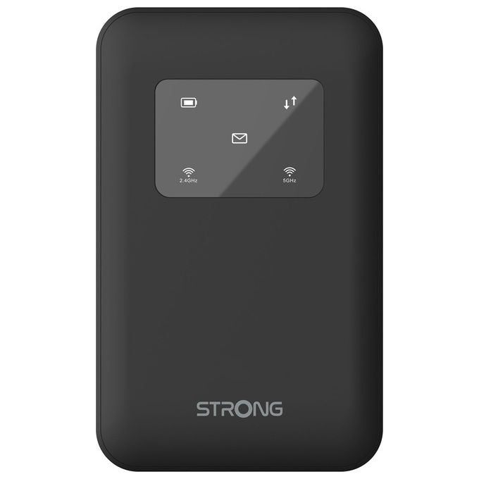 Strong, Router MiFi 4G+ LTE Wi-Fi 5, Dual Band, 2500mAh, Nero