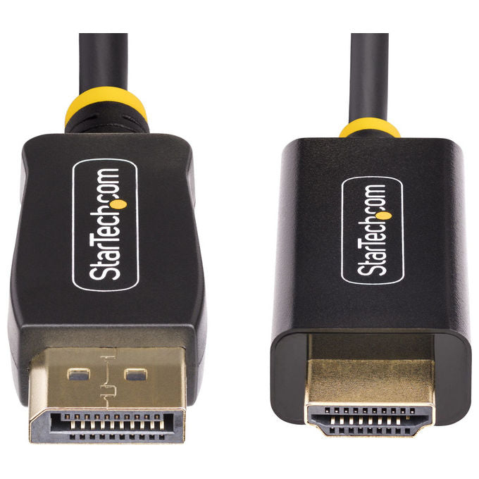 StarTech.com 4M-DP-HDMI-4K60-HDR Cavo Adattatore DisplayPort a HDMI 4m 4K 60Hz HDR Audio 7.1 colore Nero