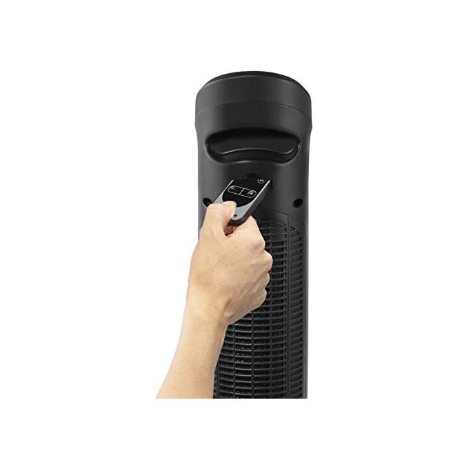 Rowenta SO9420 Intense Comfort Hot Termoventilatore a Torretta Ceramica 2400W 40 m² Telecomando Oscillazione 90° colore Nero