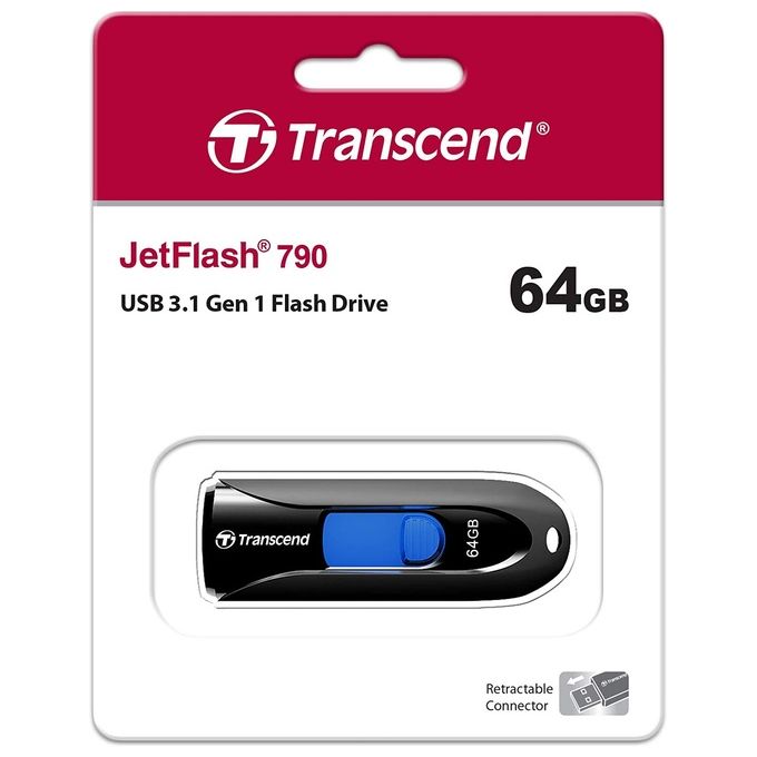 Transcend 64gb Jetflash 790 Black
