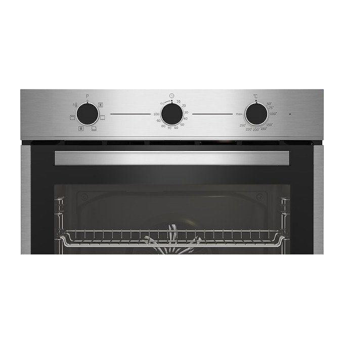 Beko BBIE14100X Multi6 Forno da incasso Elettrico Ventilato 72 L Classe A 6 Funzioni HidroClean (59.5x59.4x56.7 cm) colore Inox
