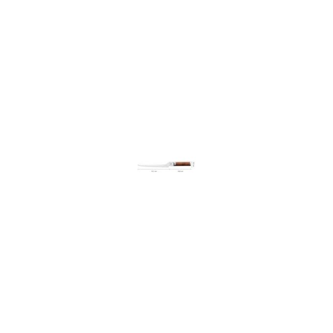 Fiskars 1026423 Norden Coltello da Filetto Lama in Acciaio Inossidabile 20 cm Manico in Betulla Colore Marrone Argentato