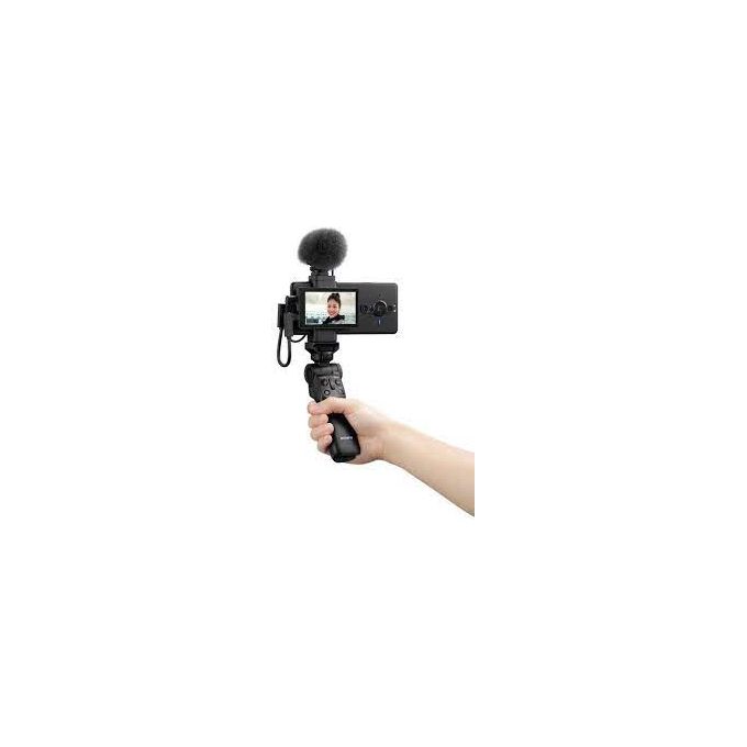 Sony ECMG1 Microfono Shotgun Super-Cardioide Compatto per Fotocamere con Slitta MI Alimentazione Integrata Parabrezza e Custodia Inclusi colore Nero