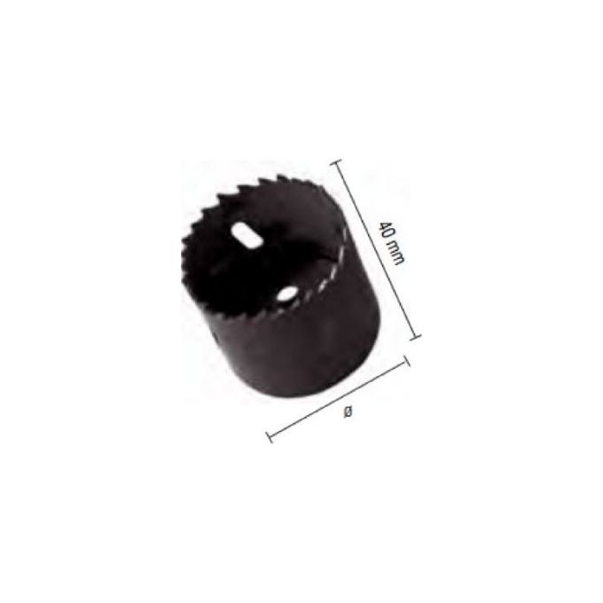 Ecef 57083 Sega a Tazza Bimetallica Diametro 83mm