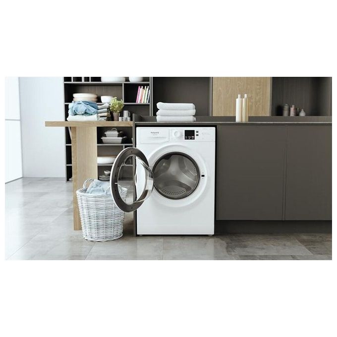 Hotpoint NFR527W IT Lavatrice Caricamento Frontale 7Kg 1200 Giri-min Classe Energetica B Bianco