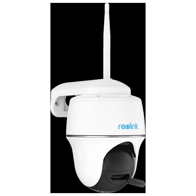 Reolink RL-B430-SOLAR Argus Series B430 Telecamera IP Wi-Fi Pan Tilt 5 MP Batteria Solare 128 GB colore Bianco