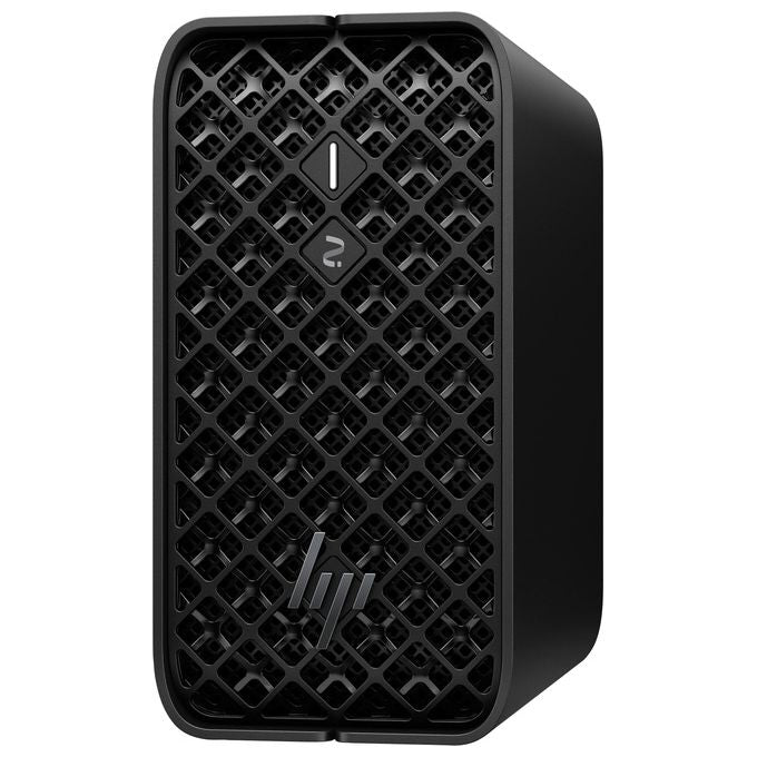 HP E26G4ET Mini PC Stazione di lavoro AI con Processore AMD 390 64 GB LPDDR5x-SDRAM 1 TB SSD Windows 11 Pro colore Nero