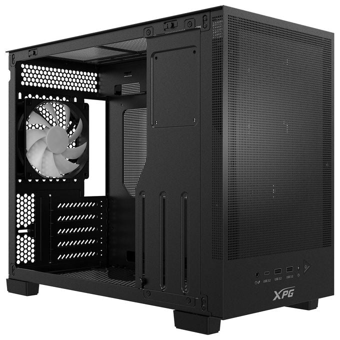ADATA 500218322 XPG Valor MESH Nano Case per PC M-ATX Supporto GPU 370 mm e Radiatore 360 mm colore Nero