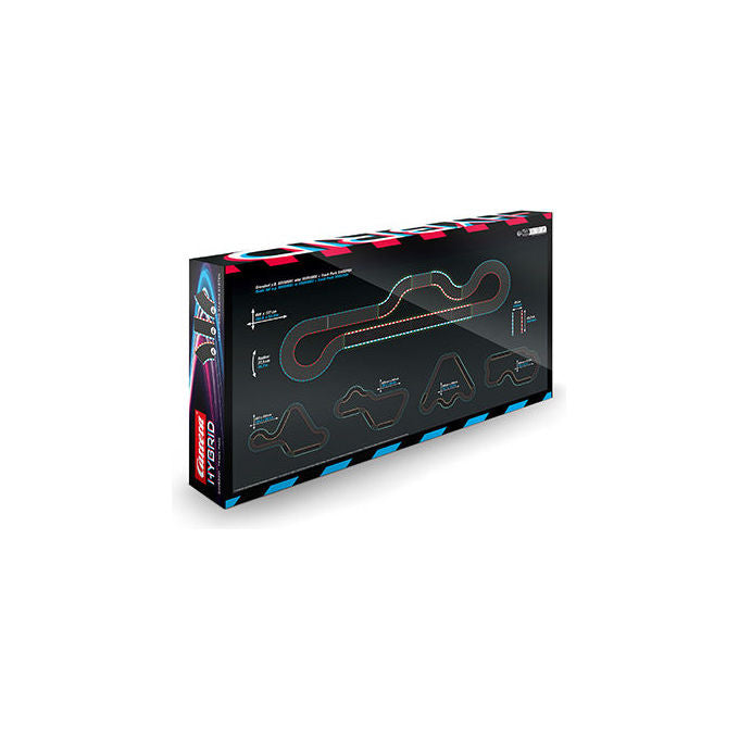 Carrera 50052001 Hybrid Track Pack 1 Pista per Veicoli da Gioco 4,17 m Nero Blu Rosso Bianco