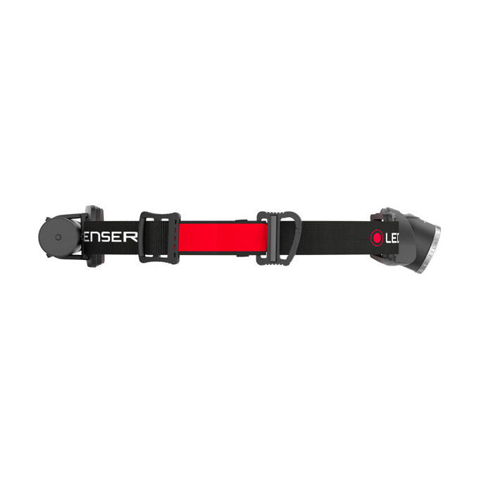 Ledlenser 500853 H8R Torcia a fascia LED Flusso luminoso 250 lm Durata batteria 15 h Tecnologia batteria Ioni di Litio Capacita' 3400 mAh colore Nero Rosso