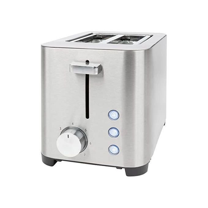 ProfiCook PC-TA 1251 Tostapane 2 Fette 750 W Fessure Extra Large Scongelamento Riscaldamento colore Acciaio Inox