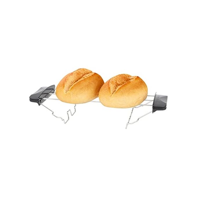 ProfiCook PC-TA 1251 Tostapane 2 Fette 750 W Fessure Extra Large Scongelamento Riscaldamento colore Acciaio Inox