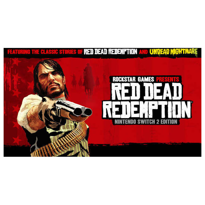 Rockstar Games Red Dead Redemption + Undead Nightmare Videogioco Nintendo Switch 2 Azione Avventura Codice di Attivazione PEGI 18