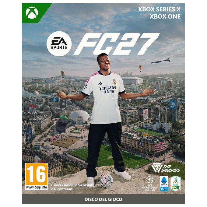 Electronic Arts 5030932125552 EA SPORTS FC27 XSX-X1 Videogioco Sport per Xbox One Xbox Series X con Multiplayer Online e Offline colore Nero