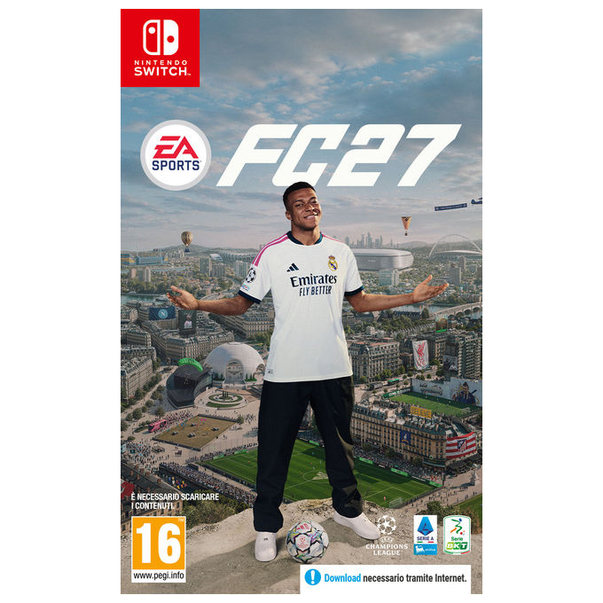 Electronic Arts 5030942125511 EA SPORTS FC27 NSW Videogioco Sport Piattaforma Nintendo Switch Classificazione PEGI 16 colore Nero
