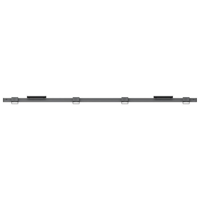 Multibrackets 7000 Supporto per Display Espositivi 2x 68 6 81 3 Pollici VESA 75x75 200x200 Fino a 30 Kg Colore Nero