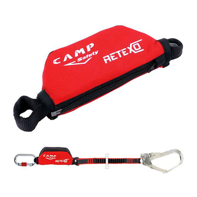 Camp 5050103 Retexo Cordino con Assorbitore di Energia 150 cm EN 355 22 kN 130 Kg Gyro3 NFC