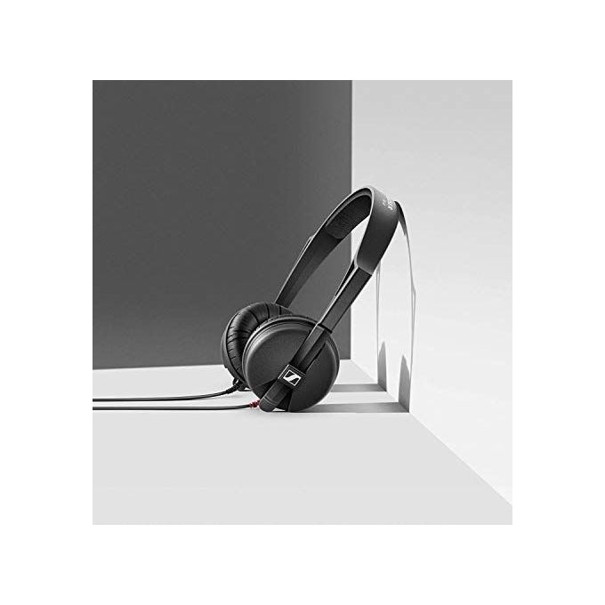 Sennheiser HD25 Cuffie Professionali Sovraurali Dinamiche Chiuse 70 Ohm 120 dB monitoraggio DJ colore Nero