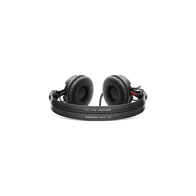 Sennheiser HD25 Cuffie Professionali Sovraurali Dinamiche Chiuse 70 Ohm 120 dB monitoraggio DJ colore Nero