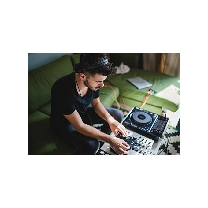 Sennheiser HD25 Cuffie Professionali Sovraurali Dinamiche Chiuse 70 Ohm 120 dB monitoraggio DJ colore Nero