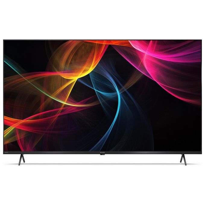 Sharp, TV 50 pollici UHD 4K Google TV, Nero