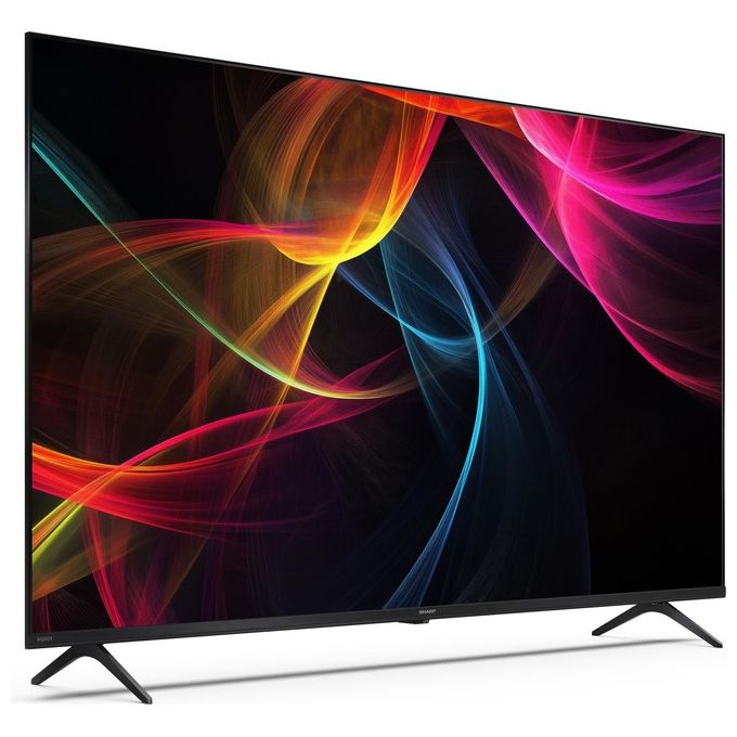 Sharp, TV 50 pollici UHD 4K Google TV, Nero