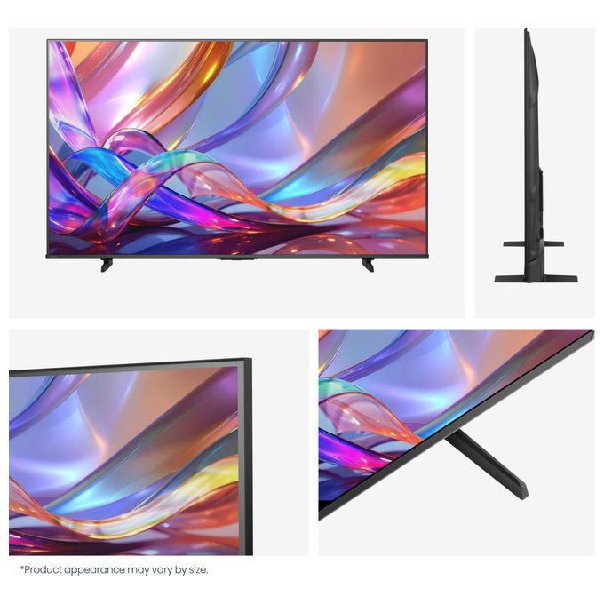 Hisense 50Q7S Smart TV QLED 50'' 4K UHD HDR Dolby Vision IQ Dolby Atmos VIDAA Alexa AirPlay2 Game Mode colore Nero