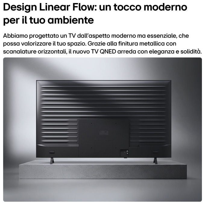 LG 50QNED70B6C QNED70B Smart TV 50'' 4K QNED MiniLED webOS 26 AI Magic Remote DVB-T2 colore Nero