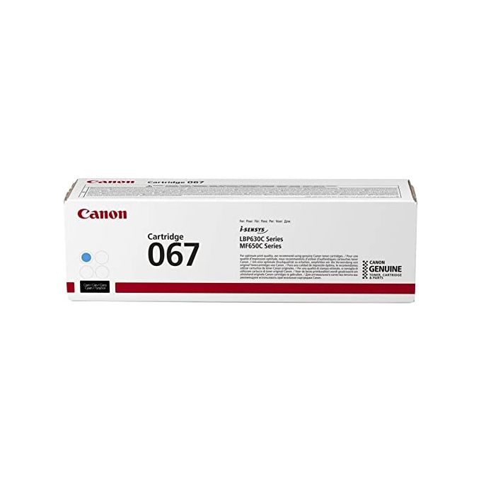 Canon 5101C002 067 Cartuccia Toner Originale Laser 1250 pagine colore Ciano