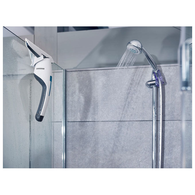 Leifheit 51035 Nemo Pulitore di Finestre Elettrico Autonomia 45 min Capacita' Serbatoio 60 ml Potenza 35 W colore Bianco