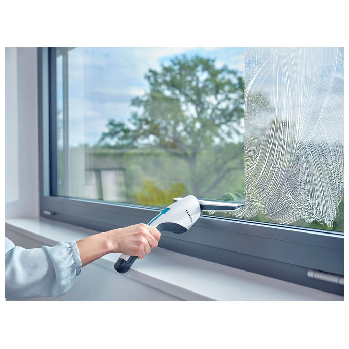 Leifheit 51035 Nemo Pulitore di Finestre Elettrico Autonomia 45 min Capacita' Serbatoio 60 ml Potenza 35 W colore Bianco