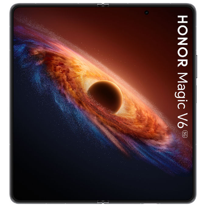 Honor MAGIC V6 Smartphone Pieghevole 6.52'' OLED 120 Hz 16 GB 512 GB Snapdragon 8 Elite 6660 mAh IP68 colore Nero