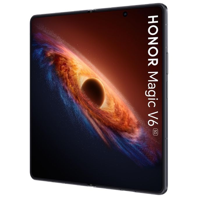 Honor MAGIC V6 Smartphone Pieghevole 6.52'' OLED 120 Hz 16 GB 512 GB Snapdragon 8 Elite 6660 mAh IP68 colore Nero