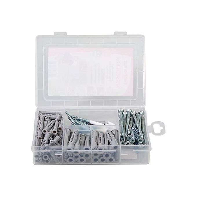 Fischer MeisterBox Confezione con Assortimento Viti e Ganci UX