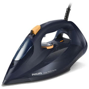 Philips DST7060-20 Serie 7000 Ferro a vapore 3000 W piastra SteamGlide Elite vapore 55 g-min raffica 250 g-min colore Blu Giallo