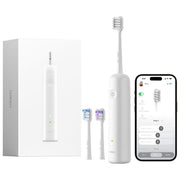 Laifen 1TB91-A-EU-SI-002 Wave Spazzolino elettrico rotante oscillante 3 modalita' Timer 90 giorni autonomia colore Alluminio