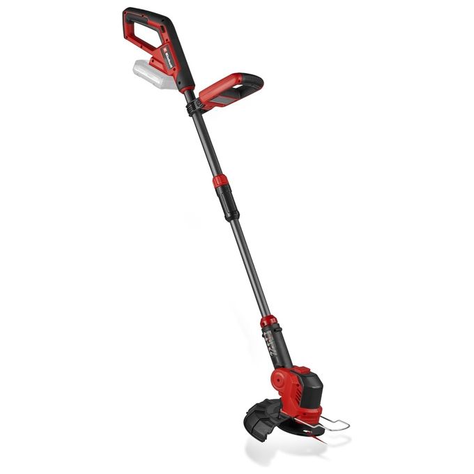 Einhell 3411255 GE-CT 18-25 Li-Solo Tagliabordi a batteria 18 V larghezza di taglio 25 cm testa motore regolabile Flowerguard incluso 20 lame in plastica colore Nero