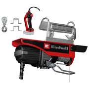 Einhell 2255161 TE-EH 18-250 Li BL Paranco a batteria 18 V Brushless portata 125 kg 250 kg con puleggia altezza sollevamento 12 m velocita' 3 5 m-min colore Nero