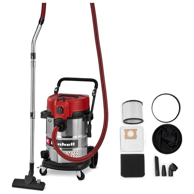 Einhell 2347450 TE-VC 5090 SACL Aspirapolvere Umido e Secco Filtro HEPA Classe L 50 L 1300 W 230 mbar colore Nero