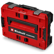 Einhell 4540052 E-Case S-F SEALED Valigetta Impilabile Compatibile con Half Size e Guide Laterali 44 x 33 x 13 cm Carico Max 90 Kg colore Nero