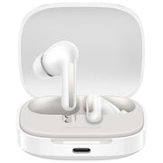 XIAOMI BHR9250GL Redmi Buds 6 Auricolari Wireless In-ear Cancellazione Attiva del Rumore 49dB Fino a 42h di Autonomia con Custodia Ricarica USB-C colore Bianco